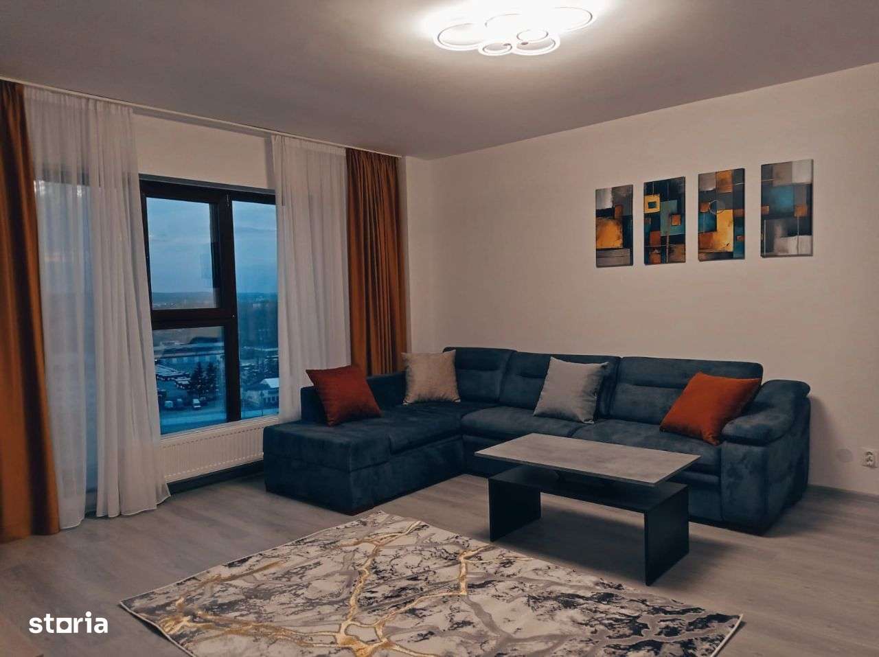 3 camere Pitești , mobilat / utilat / PARCARE , finisaje superioare ! - Imagine principală: 2/14