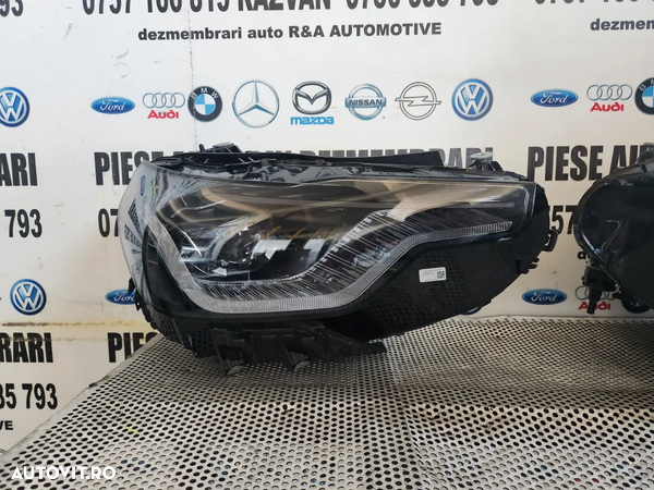 Faruri Far Stanga Dreapta Full LED Bmw G42 G87 Complete Volan Stanga Model SHADOW Impecabile Cod 8083636 8083635 Dezmembrez Bmw G42 M2 240I Motor B58B30B - Dezmembrari Arad - 5