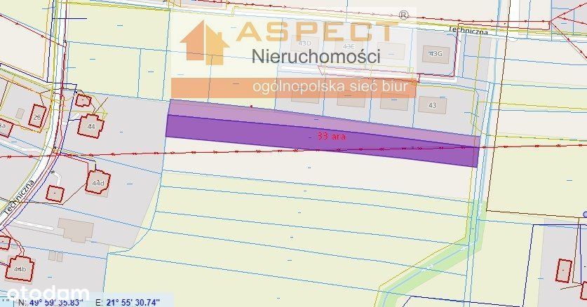 Działka Budowlana 33Ar - Boguchwała