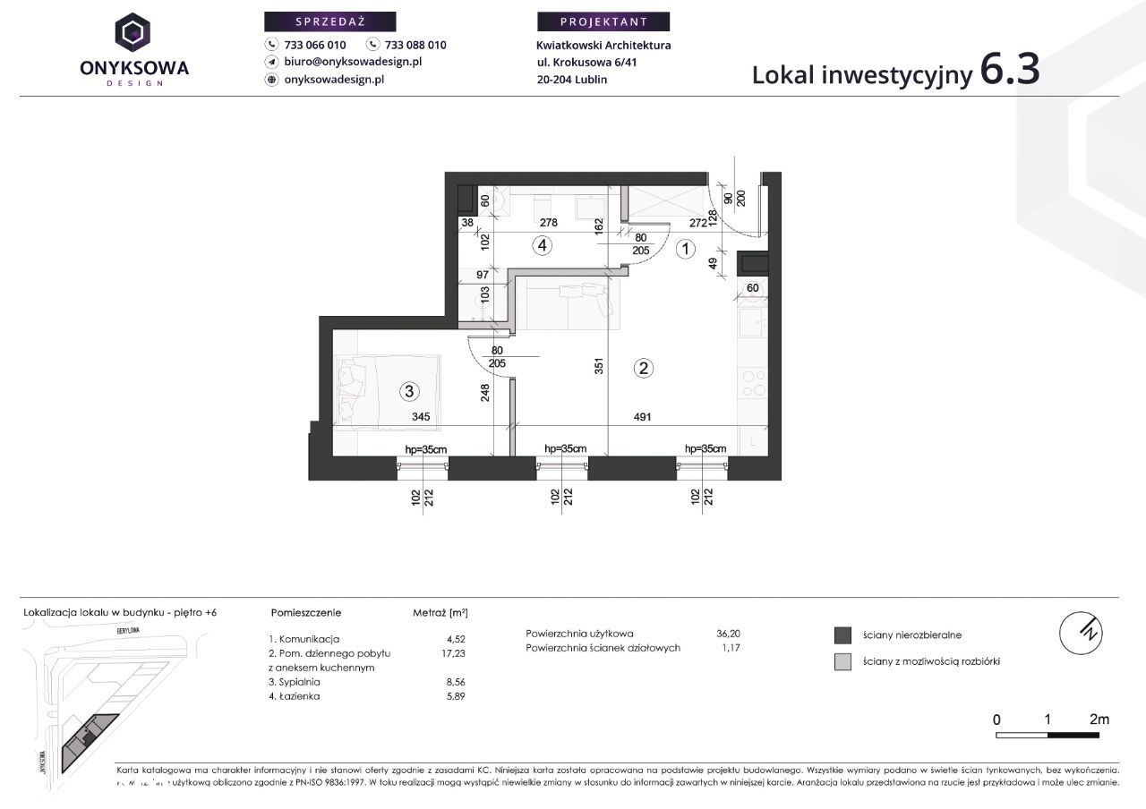 Lokal Inwestycyjny - 2-pokojowy