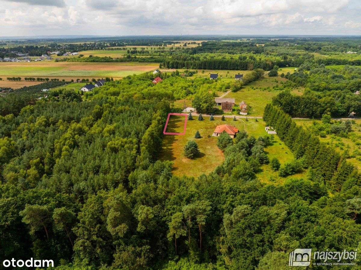 Krępsko - działka o pow. 990 m2 przy ul. Leśnej - Pełny obrazek: 4/15