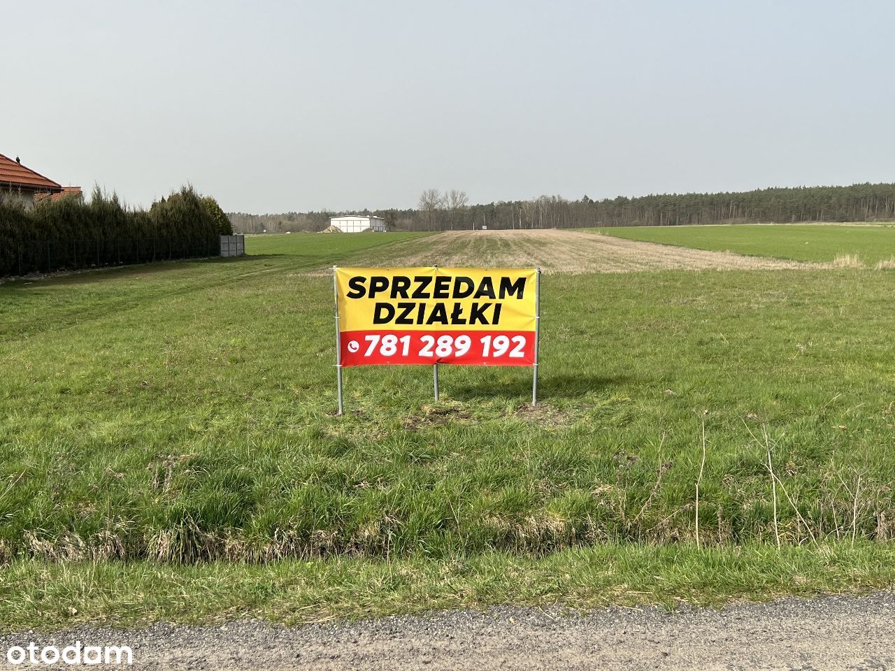 Działki rolno-budowlane na wsi Cicha okolicaDobroń