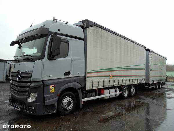 Mercedes-Benz Actros 2542 + 7.70m tandem przejazdowe - 1