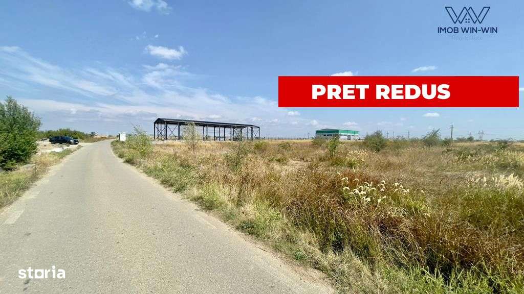 Comision 0% - Teren industrial Albota zona Gioroc - Imagine principală: 1/7