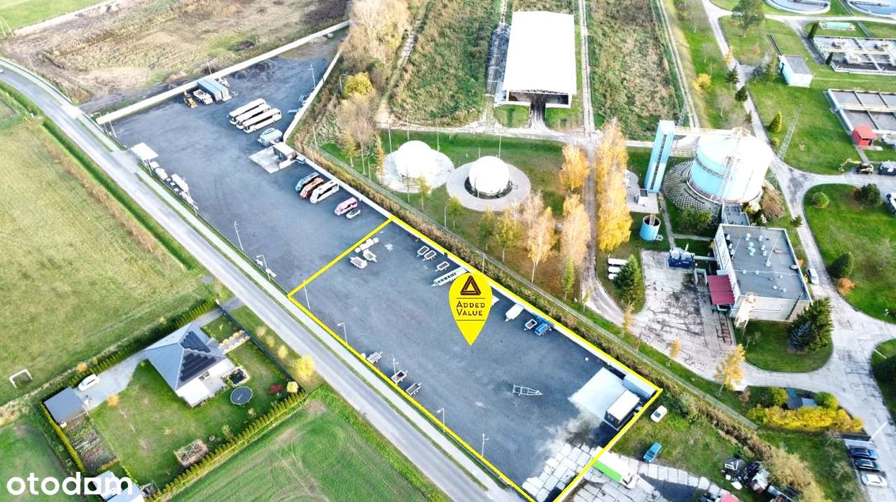 Utwardzony plac w bardzo dobrej lokalizacji na wynajem. Świebodzin - Pełny obrazek: 4/10