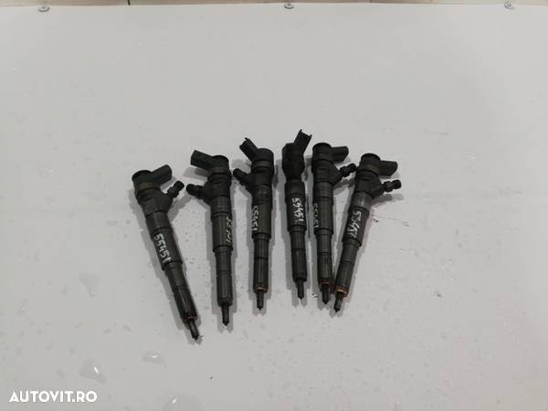 Injector Bmw Seria 5 E60 / E61 motorizare 2.5 D 177CP 6 buc An 2004 2005 2006 2007 - 1