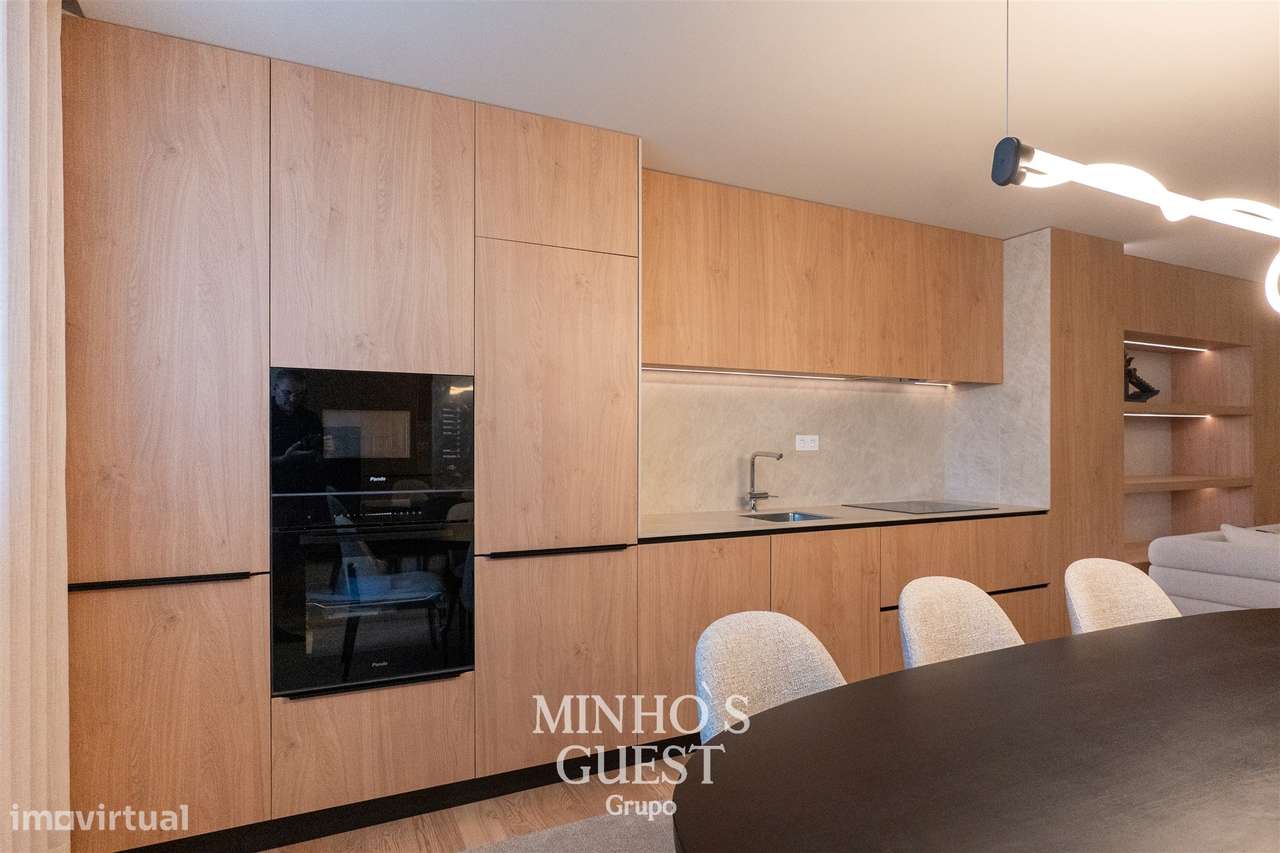 Apartamento T1 de Luxo c/ AC, Elevador e Garagem - Matosinhos-5