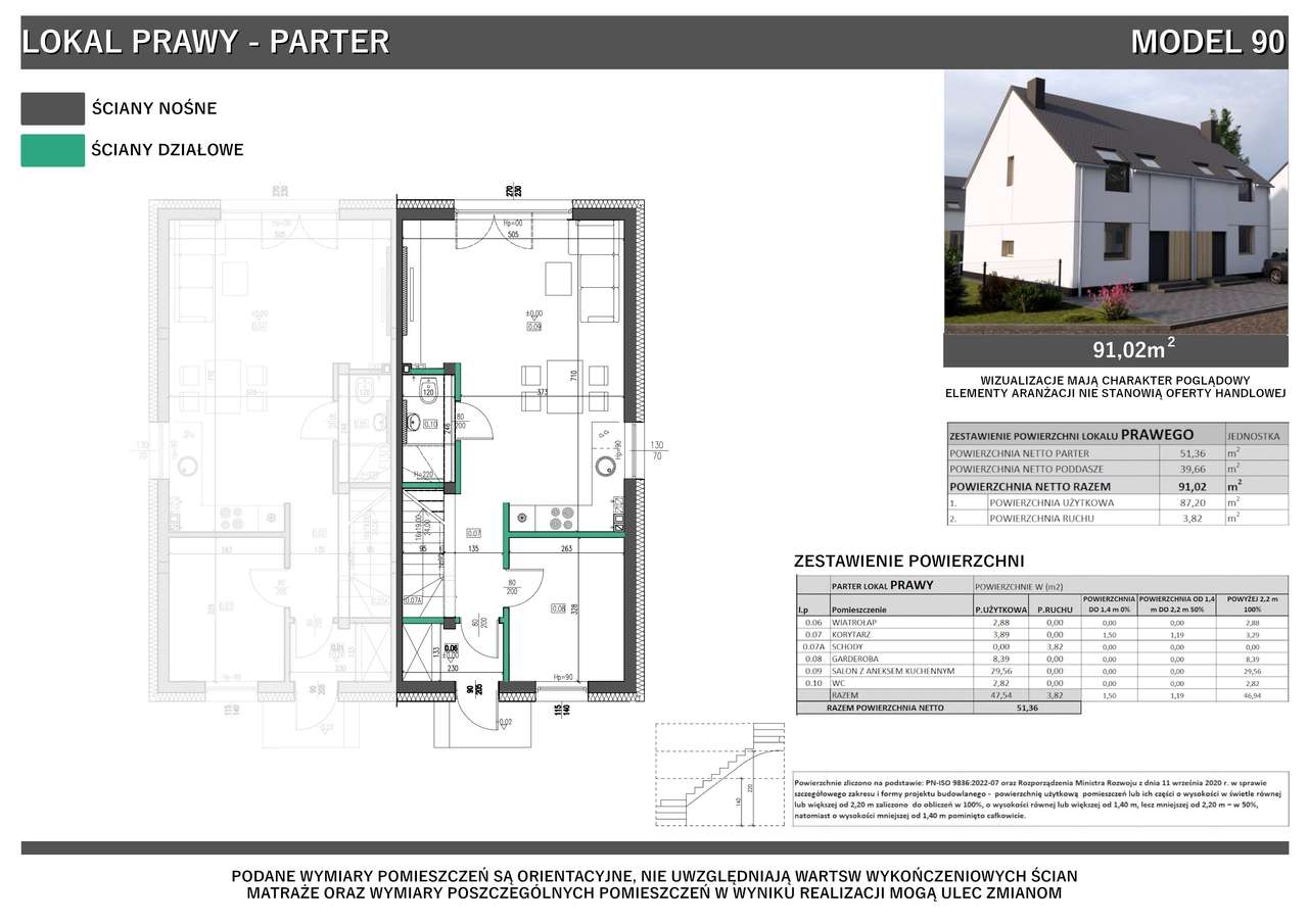 Dom, 91 m², Murowana Goślina-18