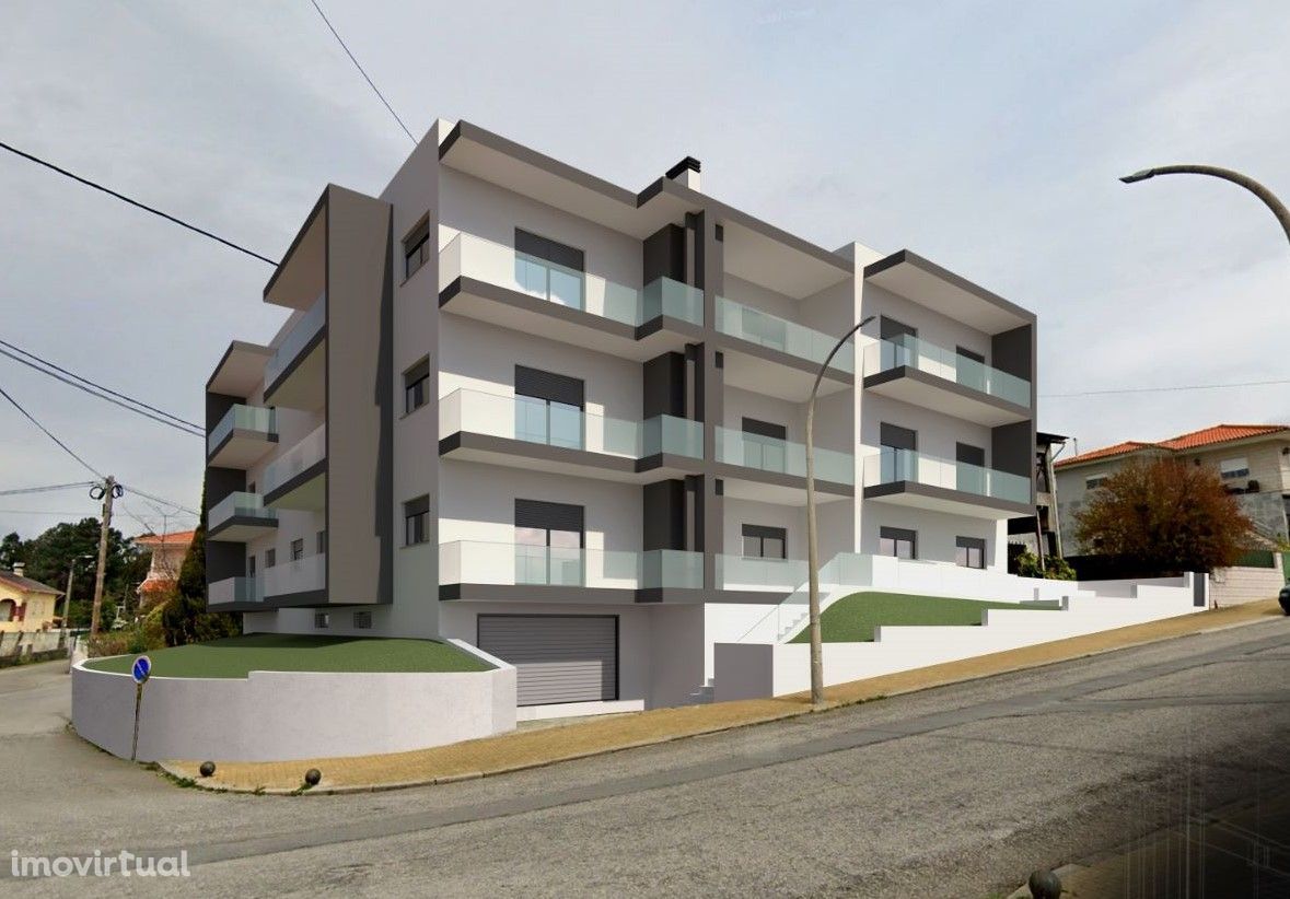 Apartamento T3 com terraço em Nogueira do Cravo
