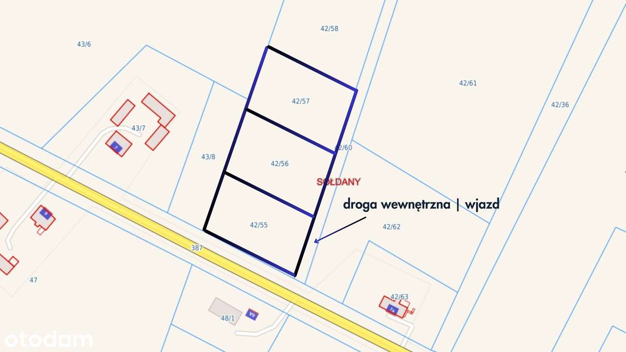 Działki budowlane 7 km od Giżycka | nowe pod domy jednorodzinne-7
