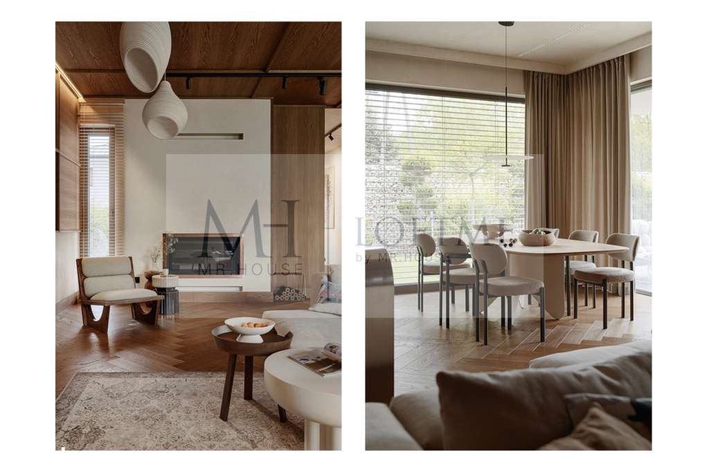 LUKSUSOWY DOM w rytmie świadomego designu - Pełny obrazek: 5/20