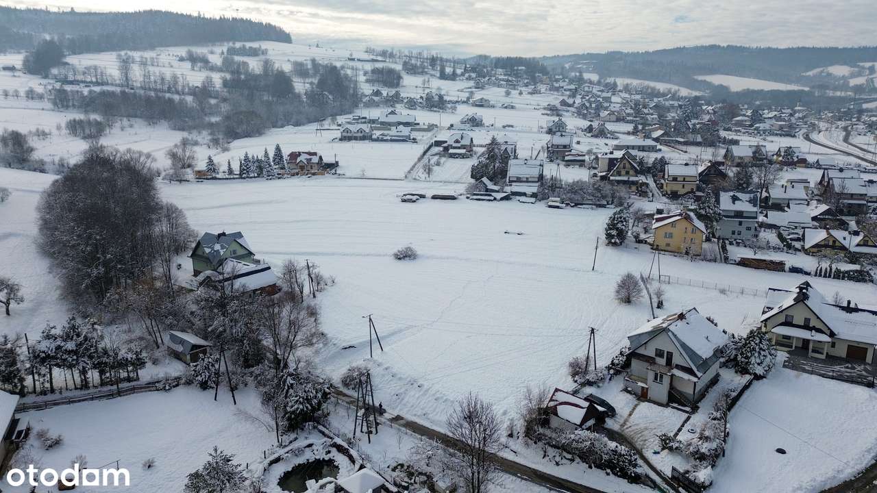 Duża budowlana działka w dobrej cenie- RabaWyżna.-5
