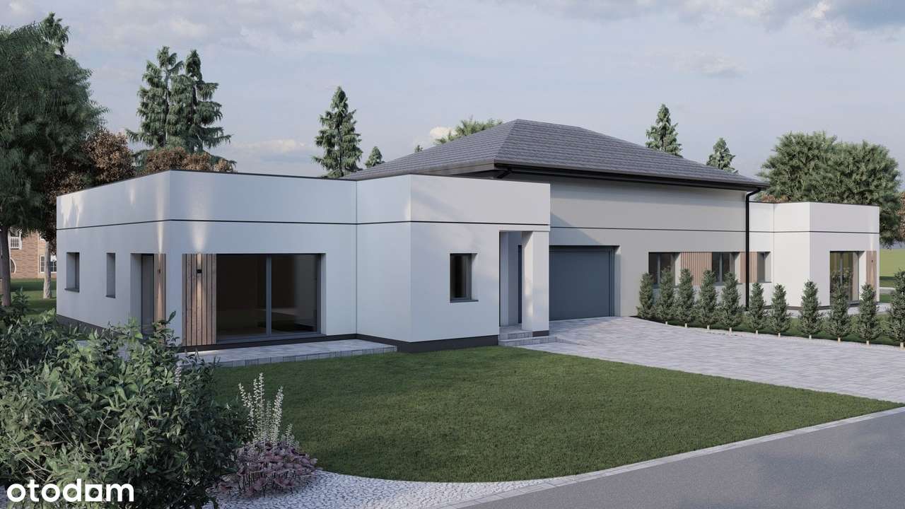 Parterowy DOM W Zbudowie Bliźniaczej NA Górzyskow-3