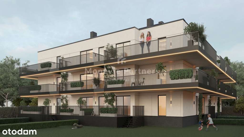 Apartament z dużym tarasem Kameralny bud Białołęka-0