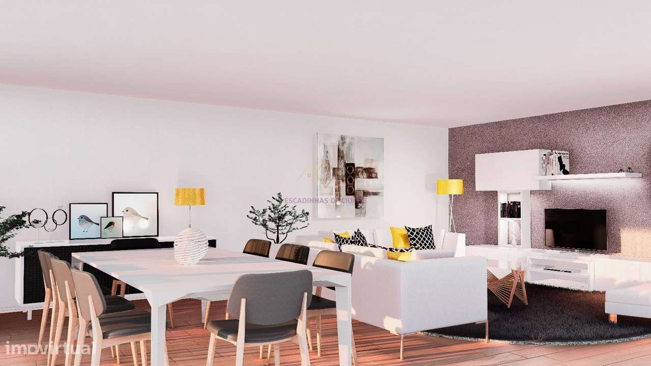 Penthouse T5 com varandas, 2 Garagens Box e Arrecadação, em Empreendim-7