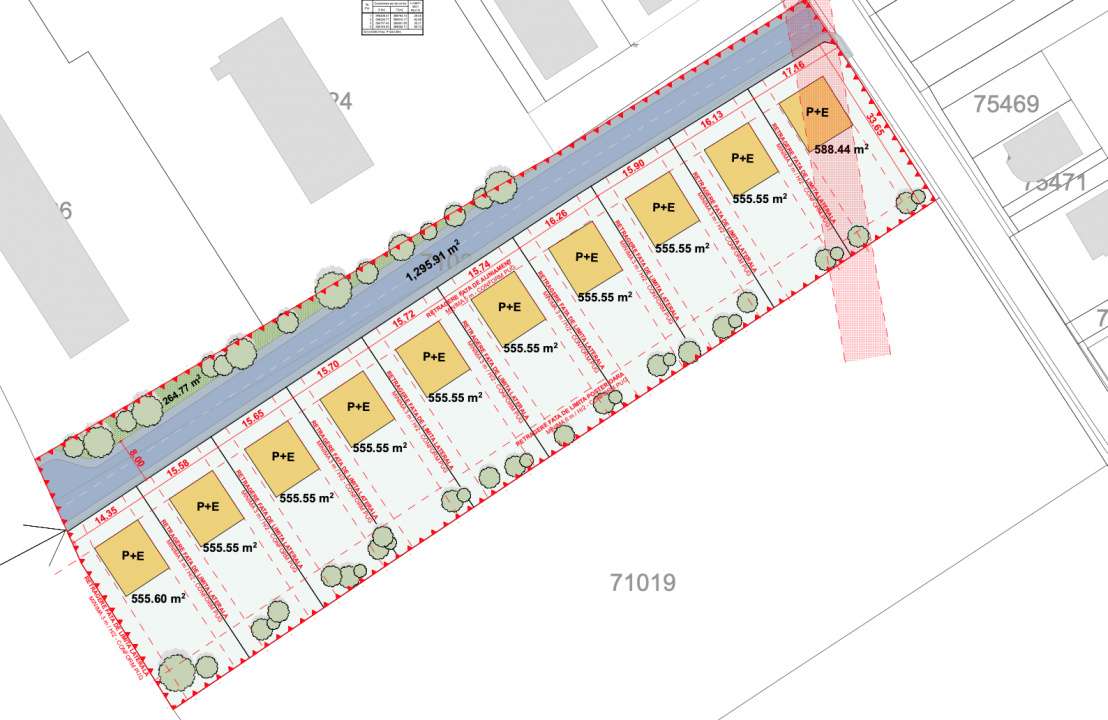 Exclusivitate ! Teren de vanzare, PUZ aprobat, Chinteni-4