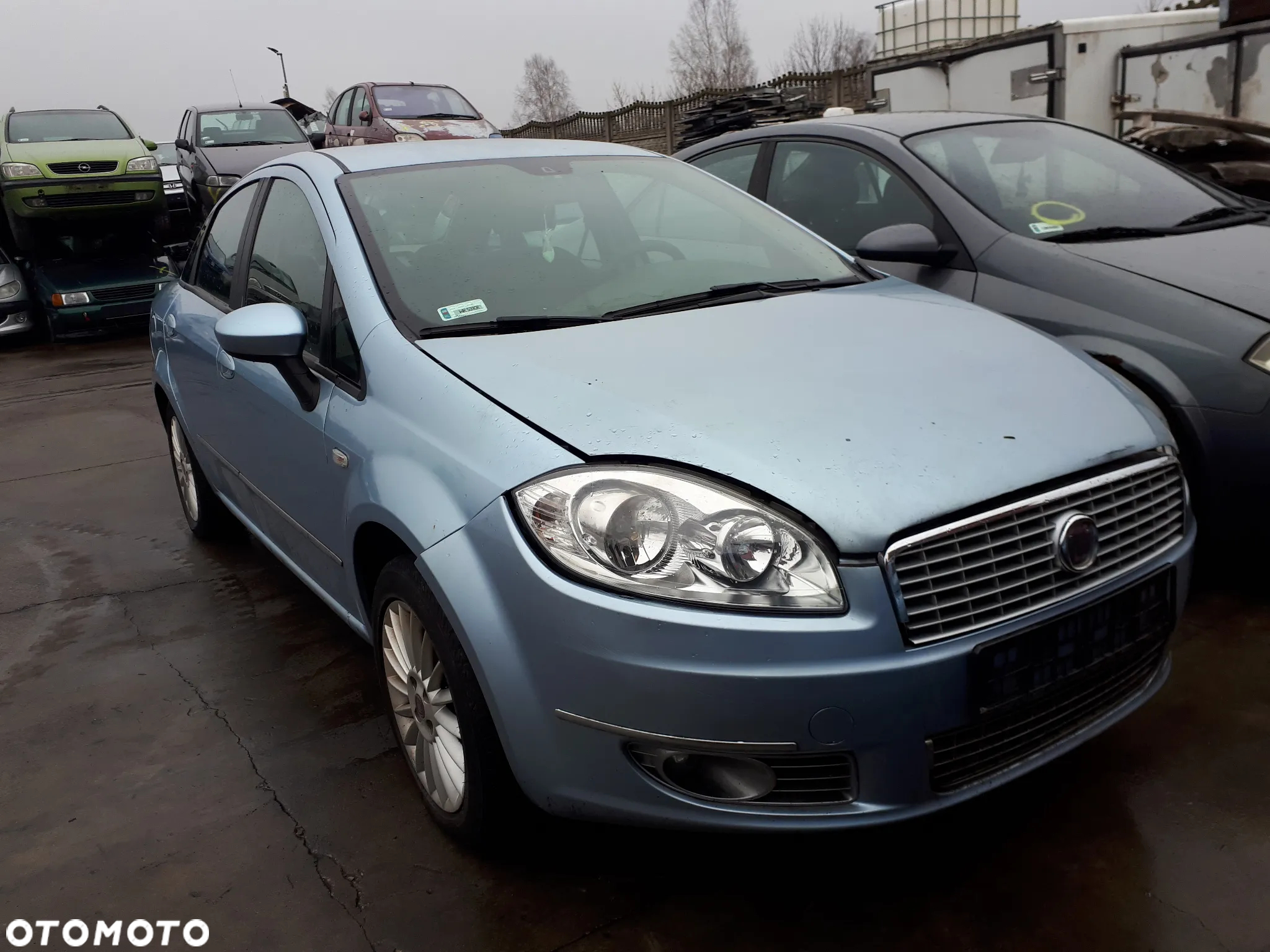 FIAT LINEA 07-12 ZDERZAK TYŁ TYLNY 484/B - 4