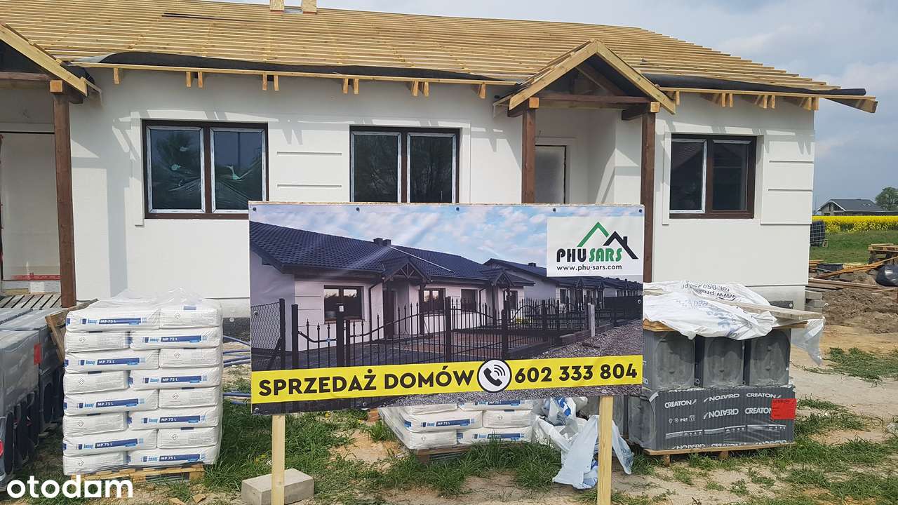 Dom w zabudowie bliżniaczej Kleszczewo-pompa ciepła - Pełny obrazek: 5/11