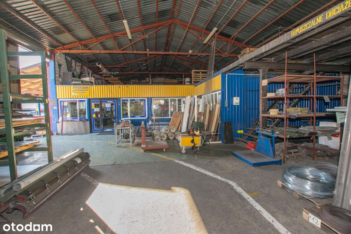 Komercyjna działka 0,75ha, zabudowana, budynki 1603m2, miasto Suwałki. - Pełny obrazek: 4/16