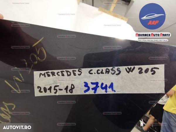 Bara Spate Mercedes C Class W205, an 2015- 2018, originala, cu senzori, in stare buna - 7