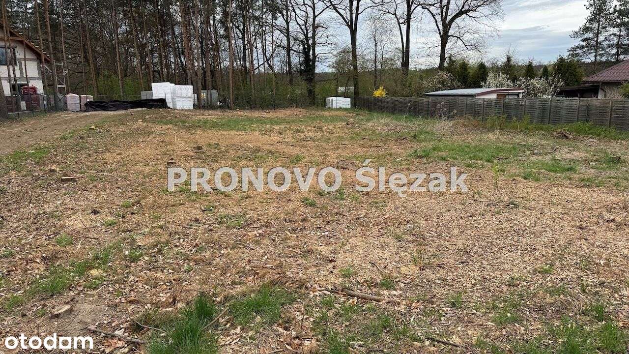 Działka budowlana 1065 m², Wilczyn k.Obornik Śl., - Pełny obrazek: 4/8