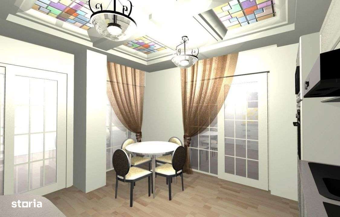 Vila cu arhitectura deosebita – P+1, la Gri, cu terasa si foisor, Va-3