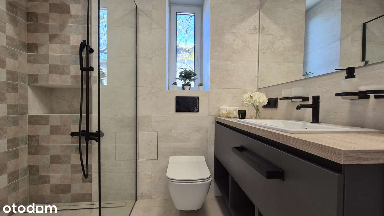 Działka + Moderna Po remoncie Balkon Garaż-9