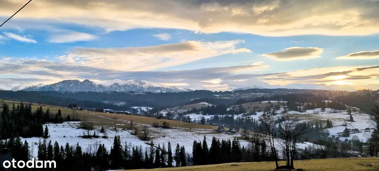 Z działki widok na TATRY - Nowe Bystre - Pełny obrazek: 4/11