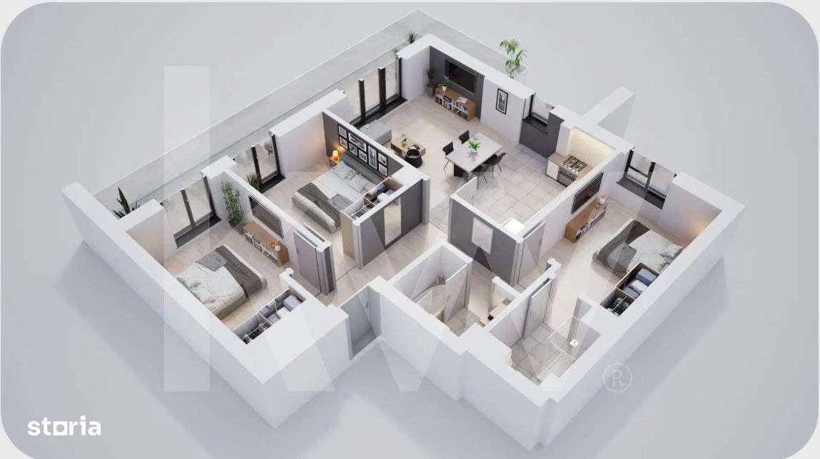 Apartament 4  camere-1