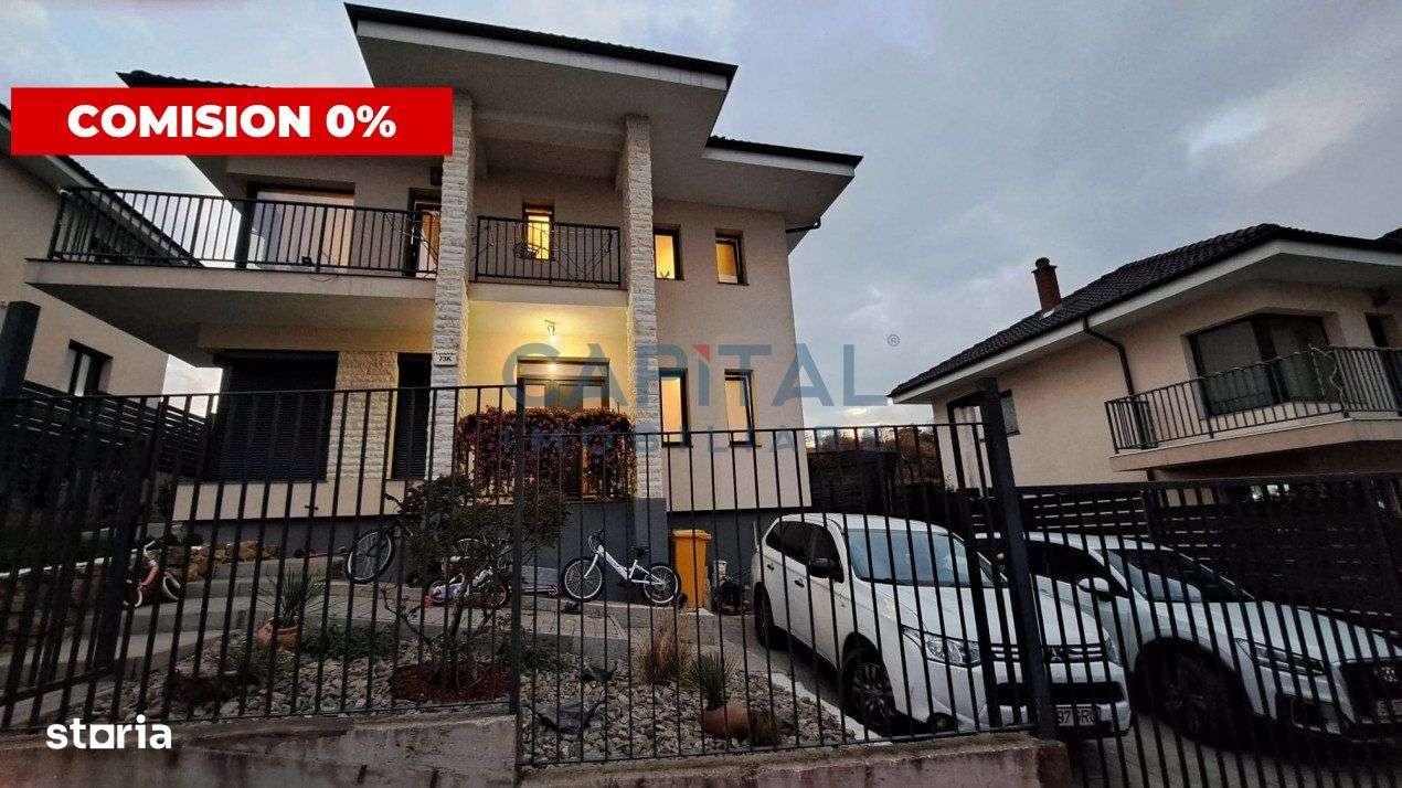 Casa frumoasa, strada privata asfaltata, panorama superba - Imagine principală: 1/19