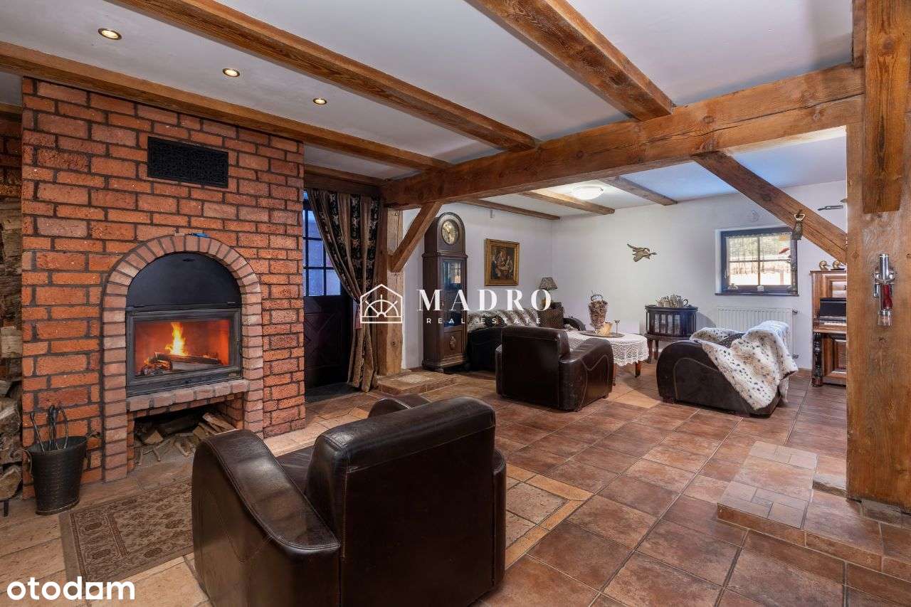 Dworek z prywatnym lasem, pomostem i stawem-13