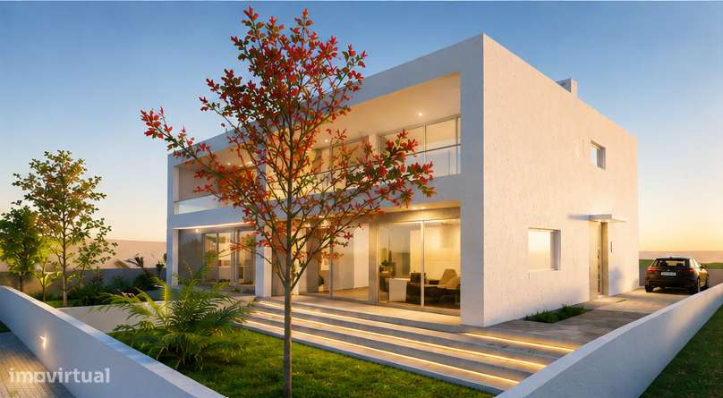 Lote de terreno com Projeto Aprovado para 2 Moradias T4 geminadas | Sã-0