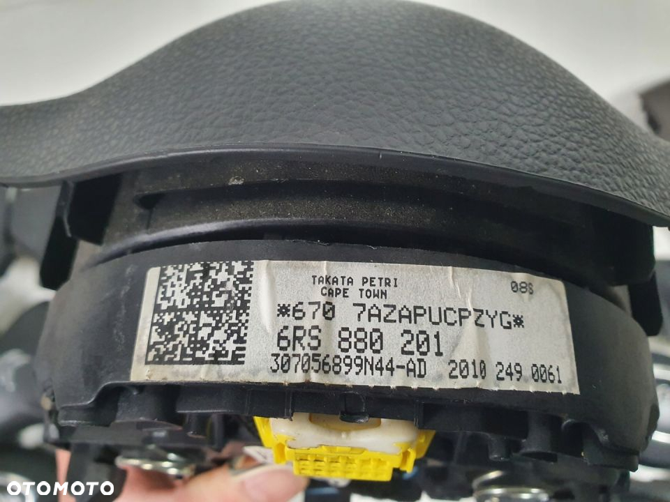 VW PODUSZKA KIEROWCY AIR BAG ŁADNA 6R3880201 - 3