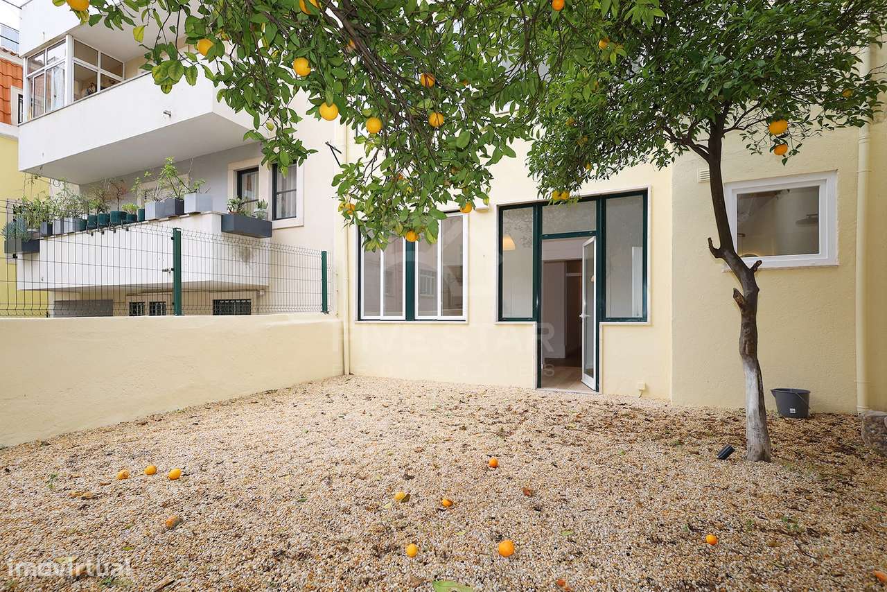 T1+1 - Príncipe Real - Renovado - Jardim Privado-35