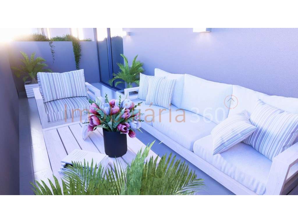 Apartamento Novo T1 com Varanda em V.N.Gaia-2