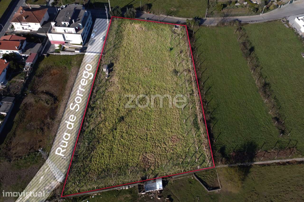 Terreno urbanizável com 5225 m2 em Castelões, V. N. de Famalicão. - Grande imagem: 2/21