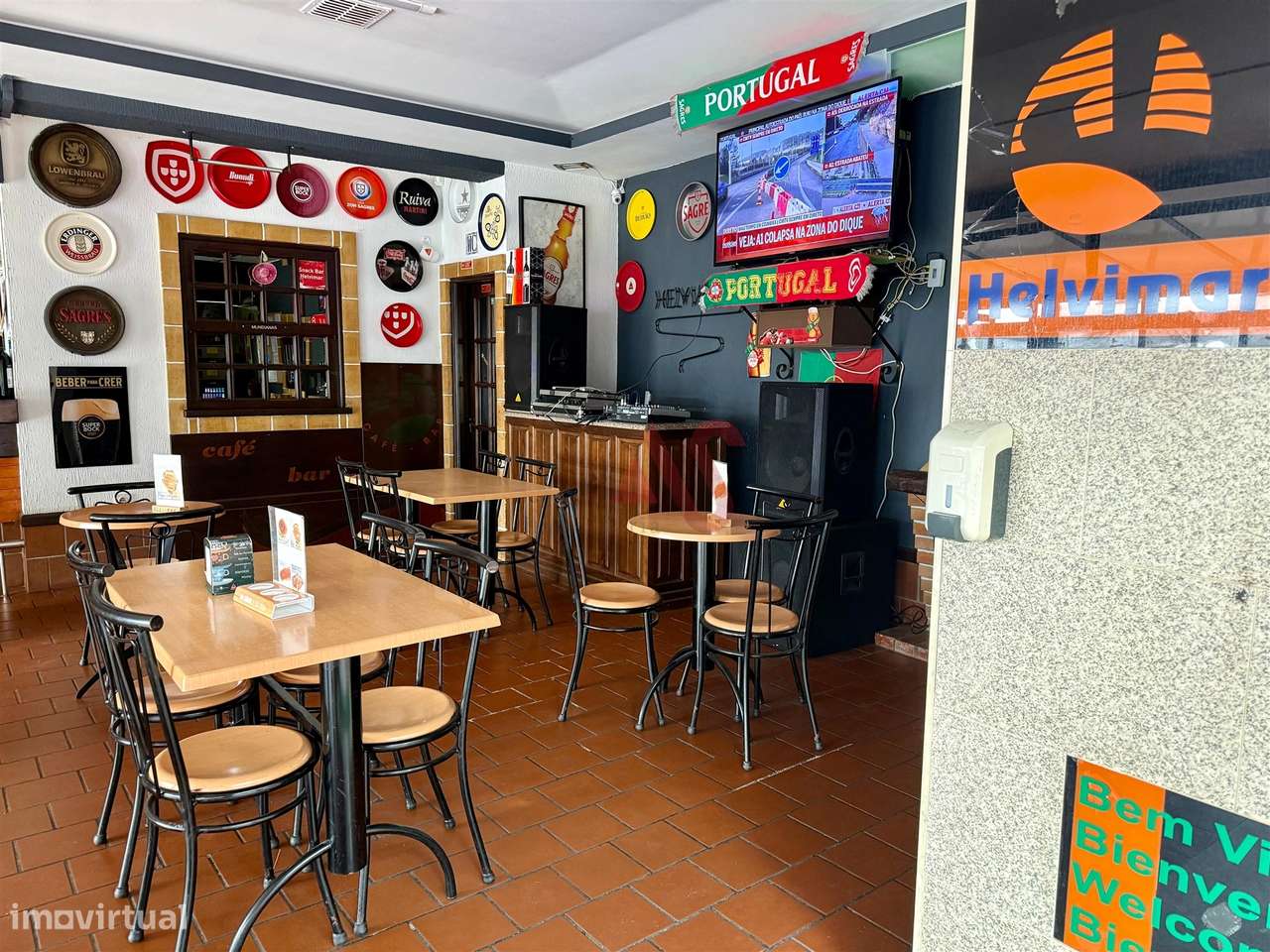 Trespasse de Café em Figueiró – Paços de Ferreira | Espaço com 91,5 m² - Grande imagem: 4/12