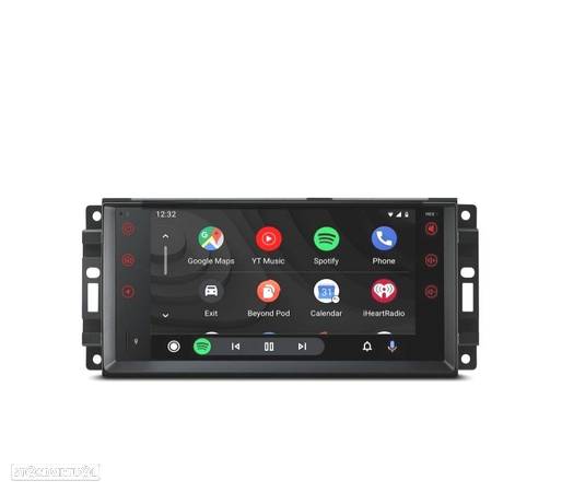 AUTO RADIO GPS ANDROID 12 PARA JEEP WRANGLER 07-12 GRAND CHEROKEE 08-11... USB GPS TACTIL HD 7" - 6