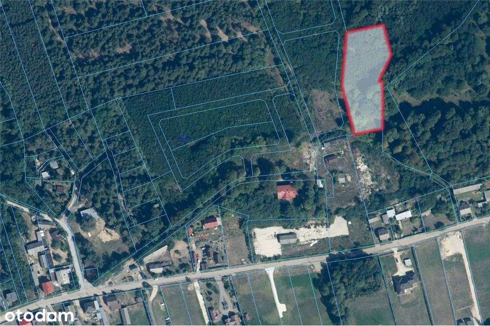 Działka budowlana 4 742 m2 Zakościele nad Pilicą - Pełny obrazek: 1/11