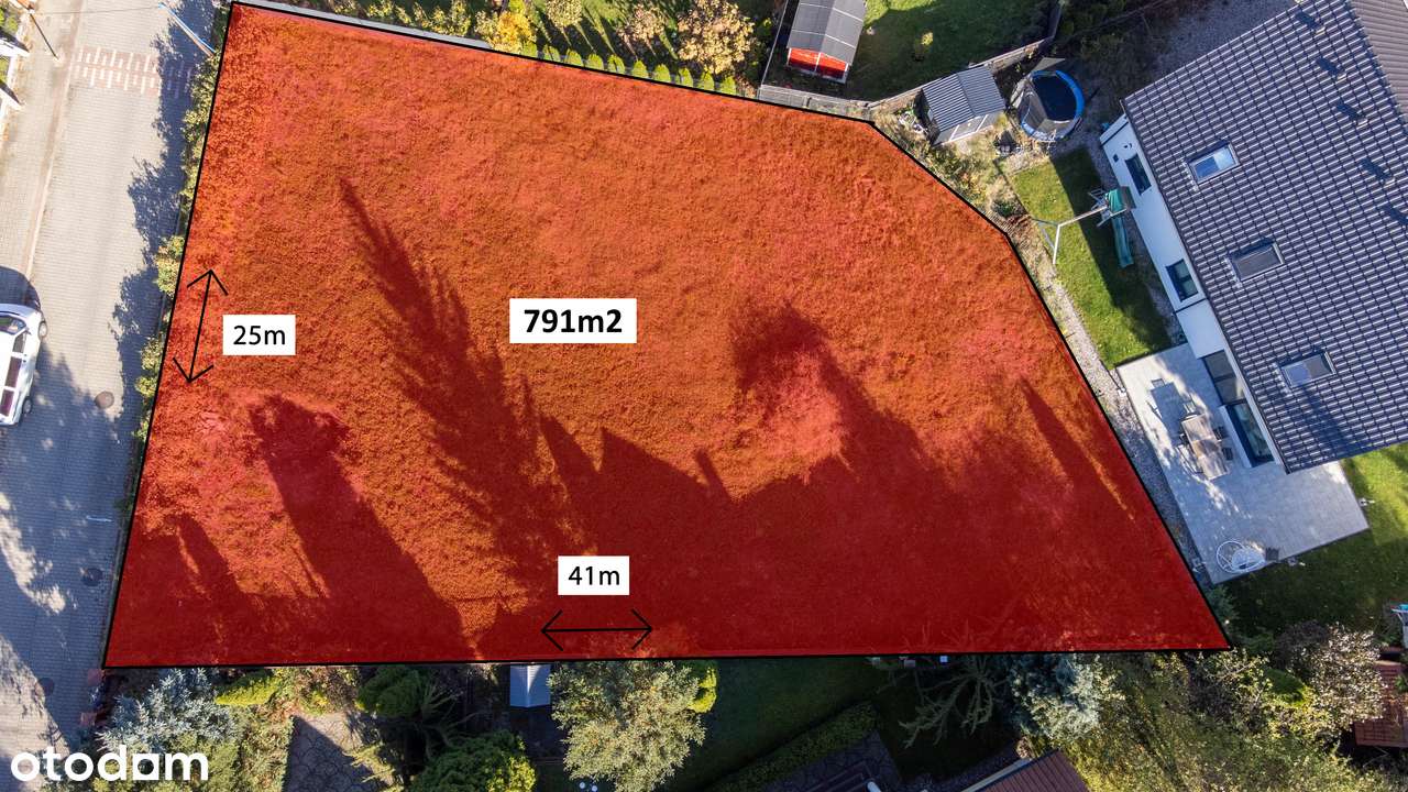 Działka budowlana Olsztyn Dajtki - Pełny obrazek: 4/4