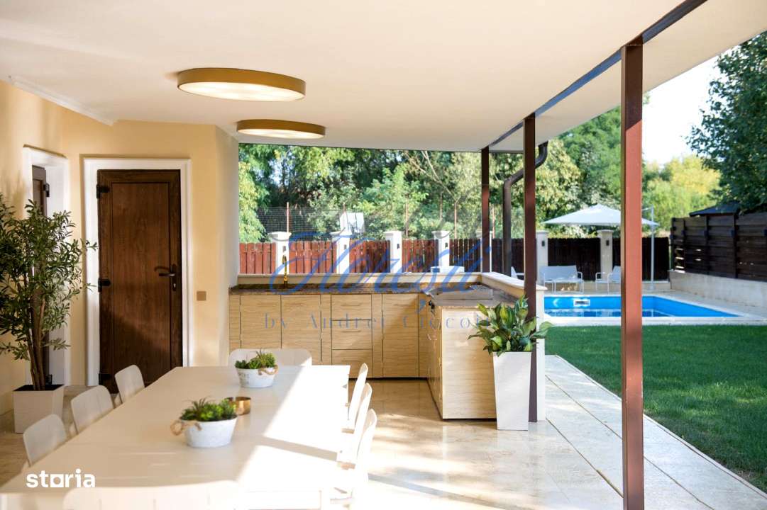 Duplex smart cu piscina incalzita, ultrafinisat, 5 camere, Borhanci! - Imagine principală: 4/11