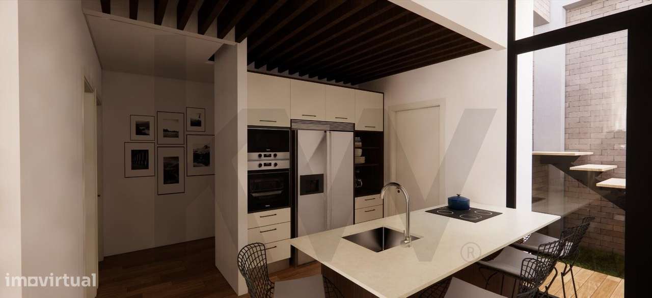 Moradia com PIP Aprovado para T2 com Rooftop | Afonsoeiro, Montijo - Grande imagem: 4/28