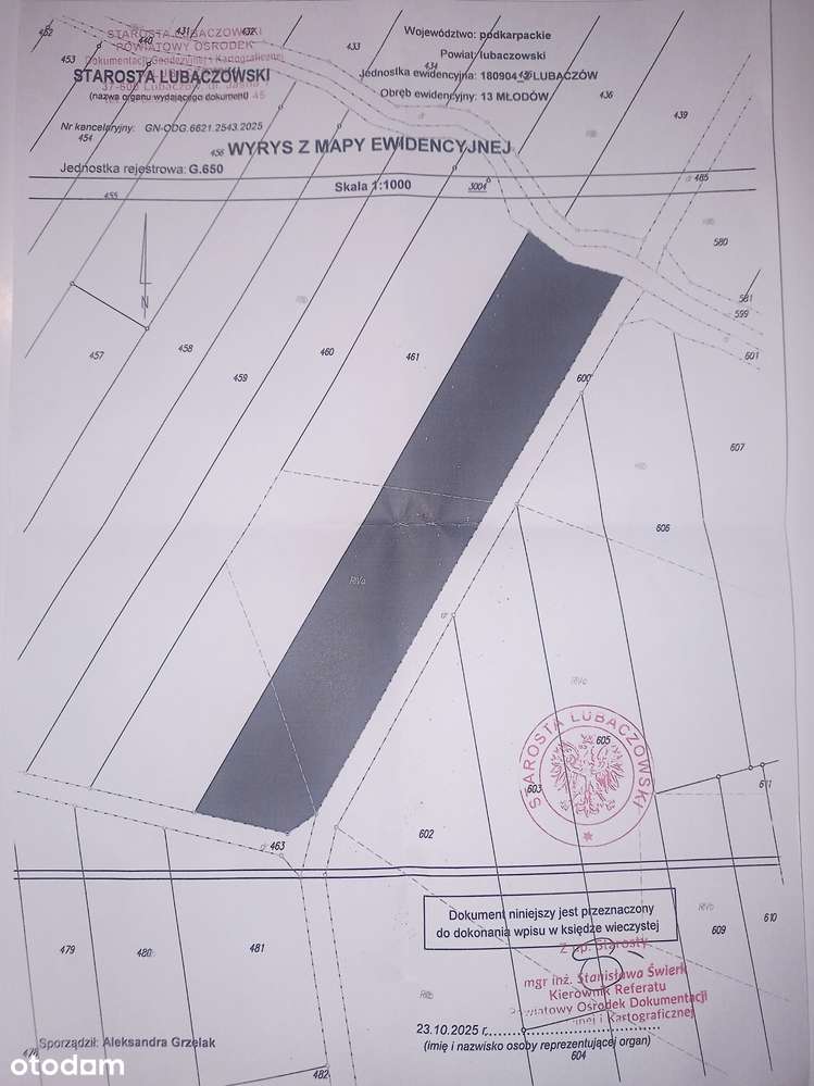 Działka 49 arów dojazd z ul. Kościuszki i Technicznej - OKAZJA - Pełny obrazek: 4/4