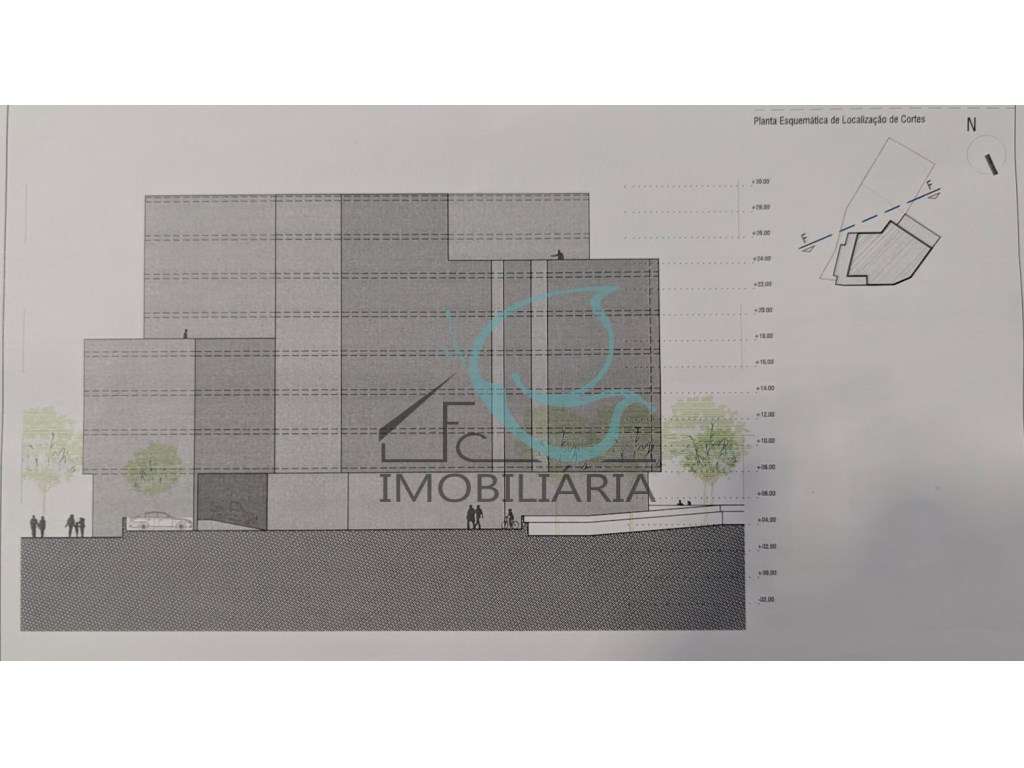 Terreno de 1462 m2, com projeto de prédio, no centro da cidade-9