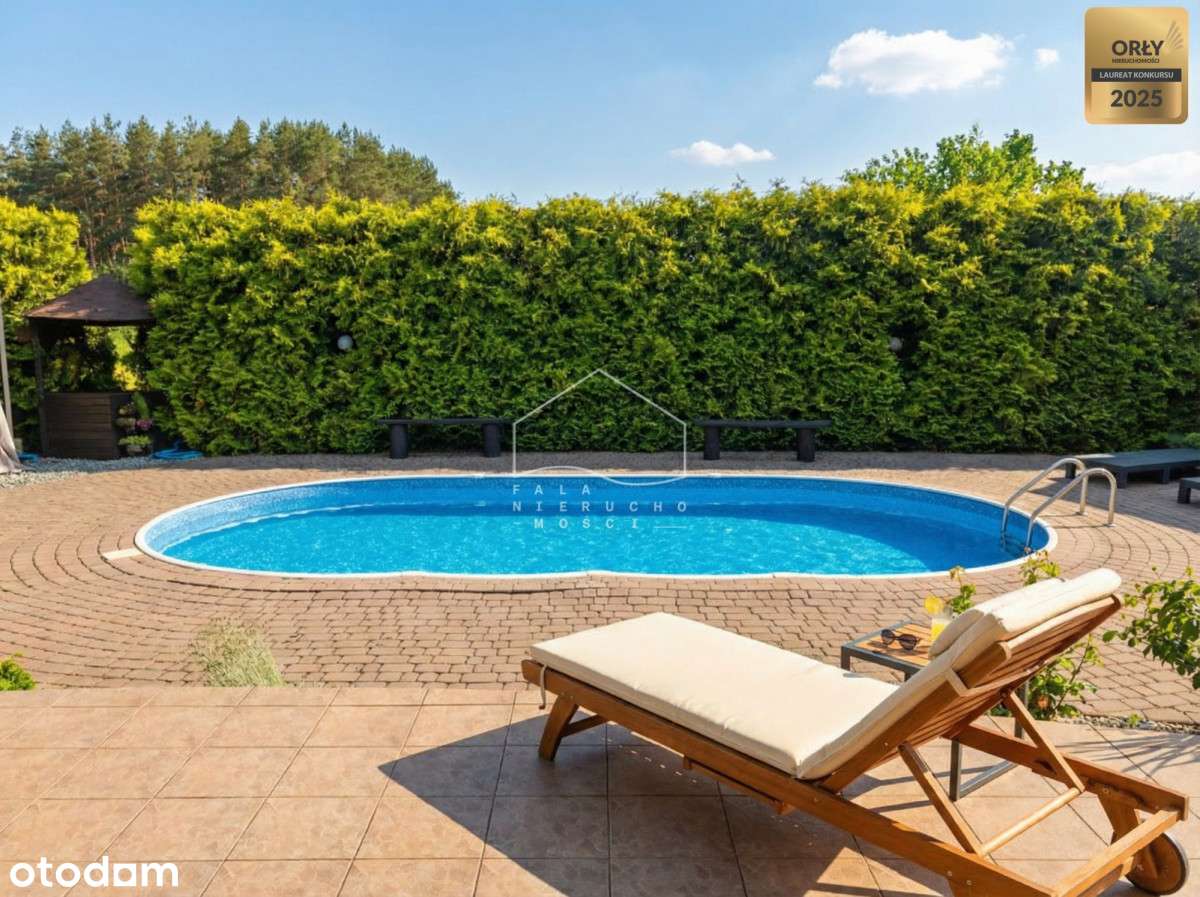 Komfortowy dom z basenem i sauną | działka 1000m2-2