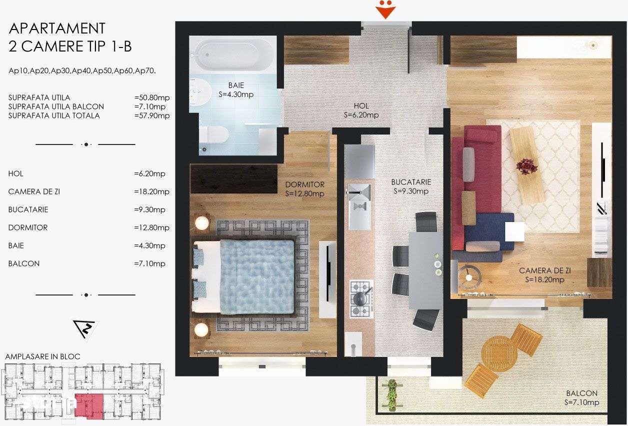 Apartament 2 camere, Finalizat Metalurgiei, Cartierul Solar - Imagine principală: 5/20