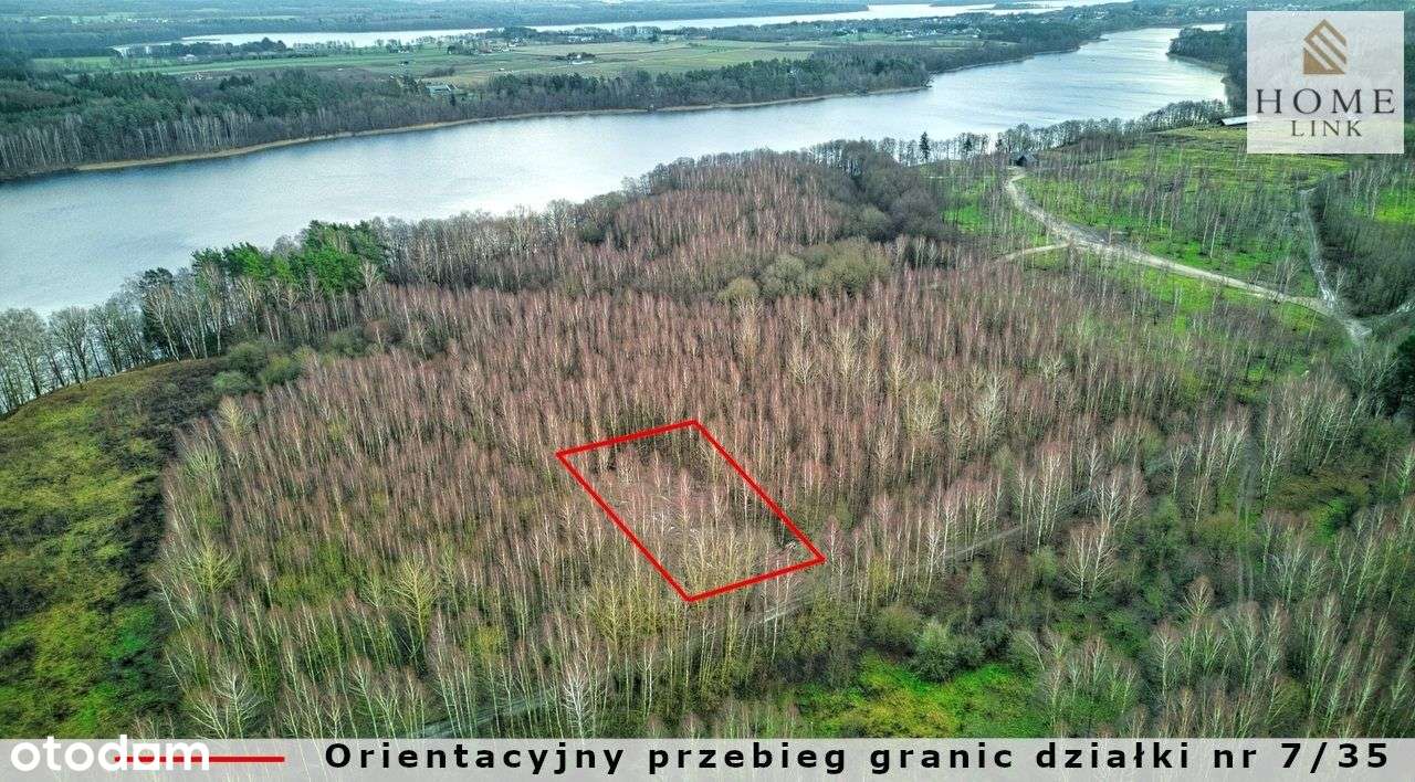 Działka w brzozach z dostępem do jeziora-1