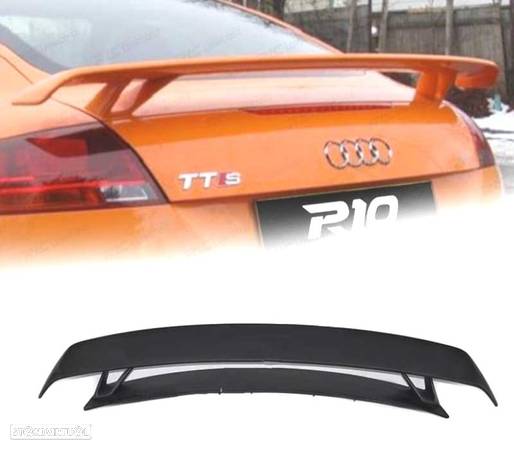 AILERON SPOILER TRASEIRO PARA AUDI TT 8J RS 06-12 LOOK RS - 1