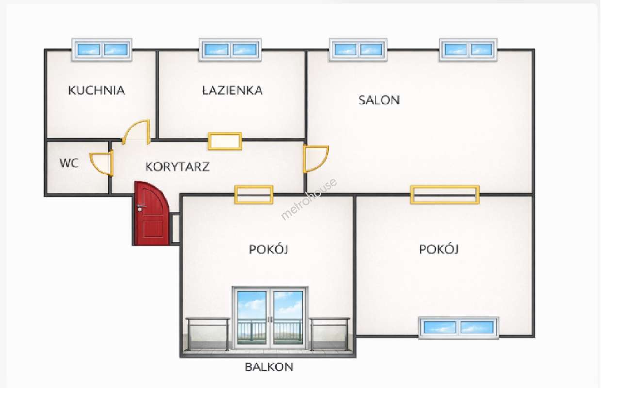 3 pokoje kamienica, blisko Park Łazienki Królewskie Ujazdów-14