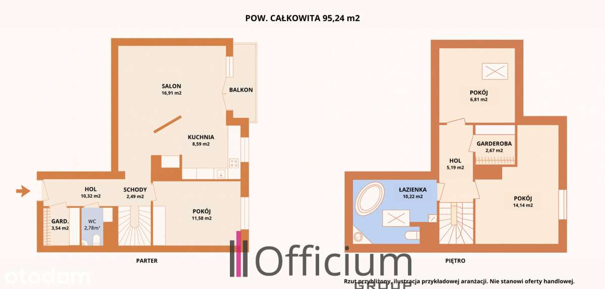 *Unikatowy apartament 95 m² — dwa poziomy*-15